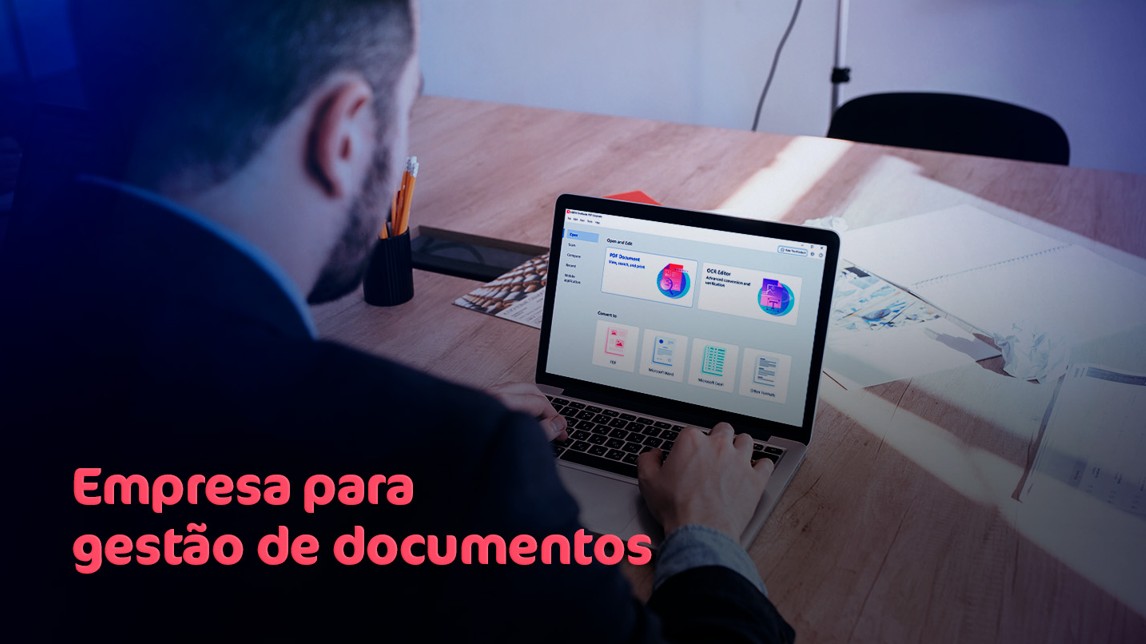 Empresa para gestão de documentos