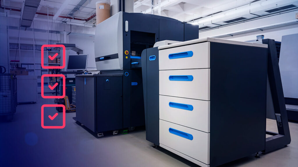 Como a Gomaq apoia sua escolha de impressora inkjet industrial 