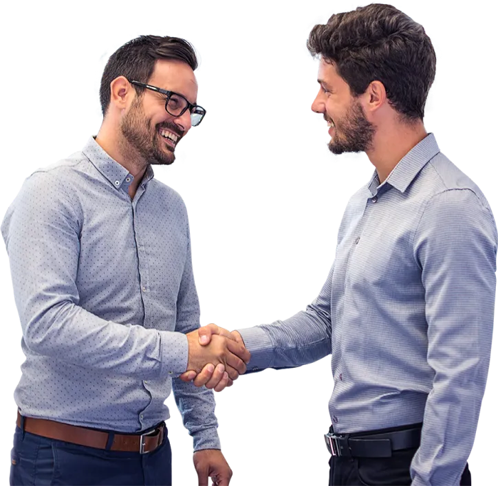 Homens se comprimentando (2) (1) - Gomaq