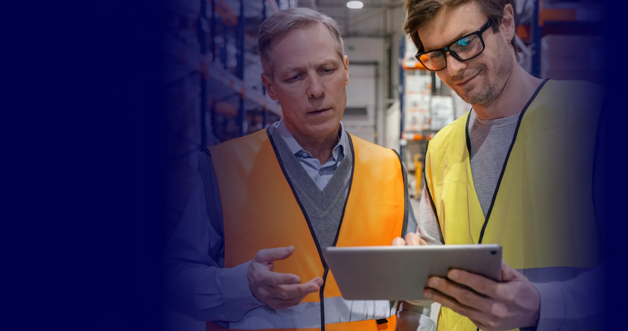 Homens olhando o tablet (1) - Gomaq